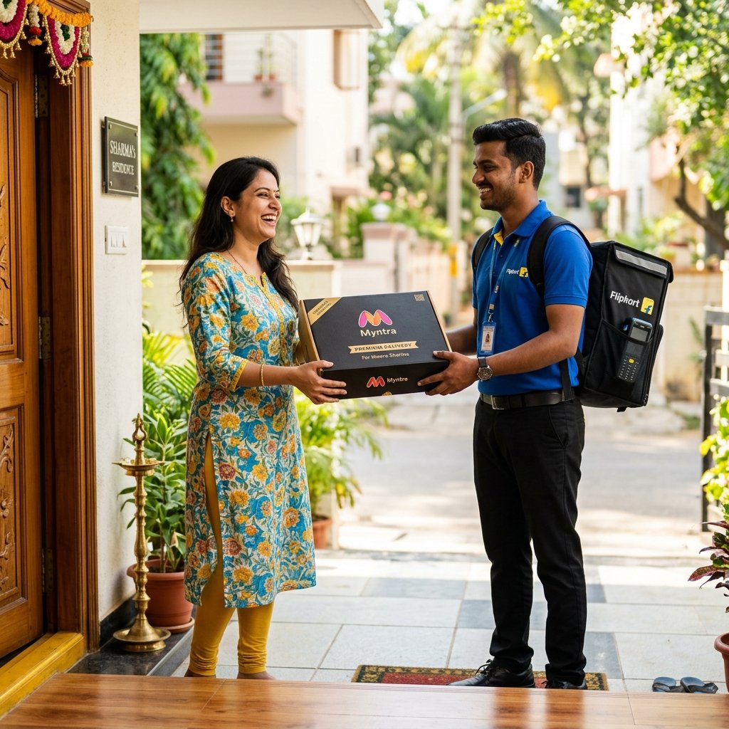 Happy Customer Doorstep Delivery