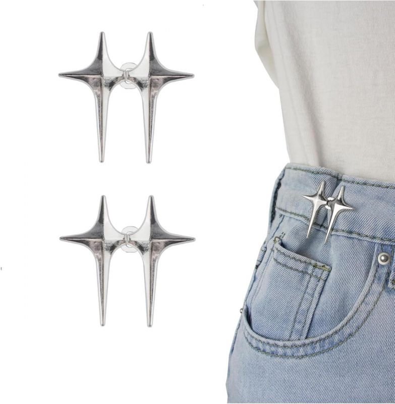 1 Pair Star Waist Button