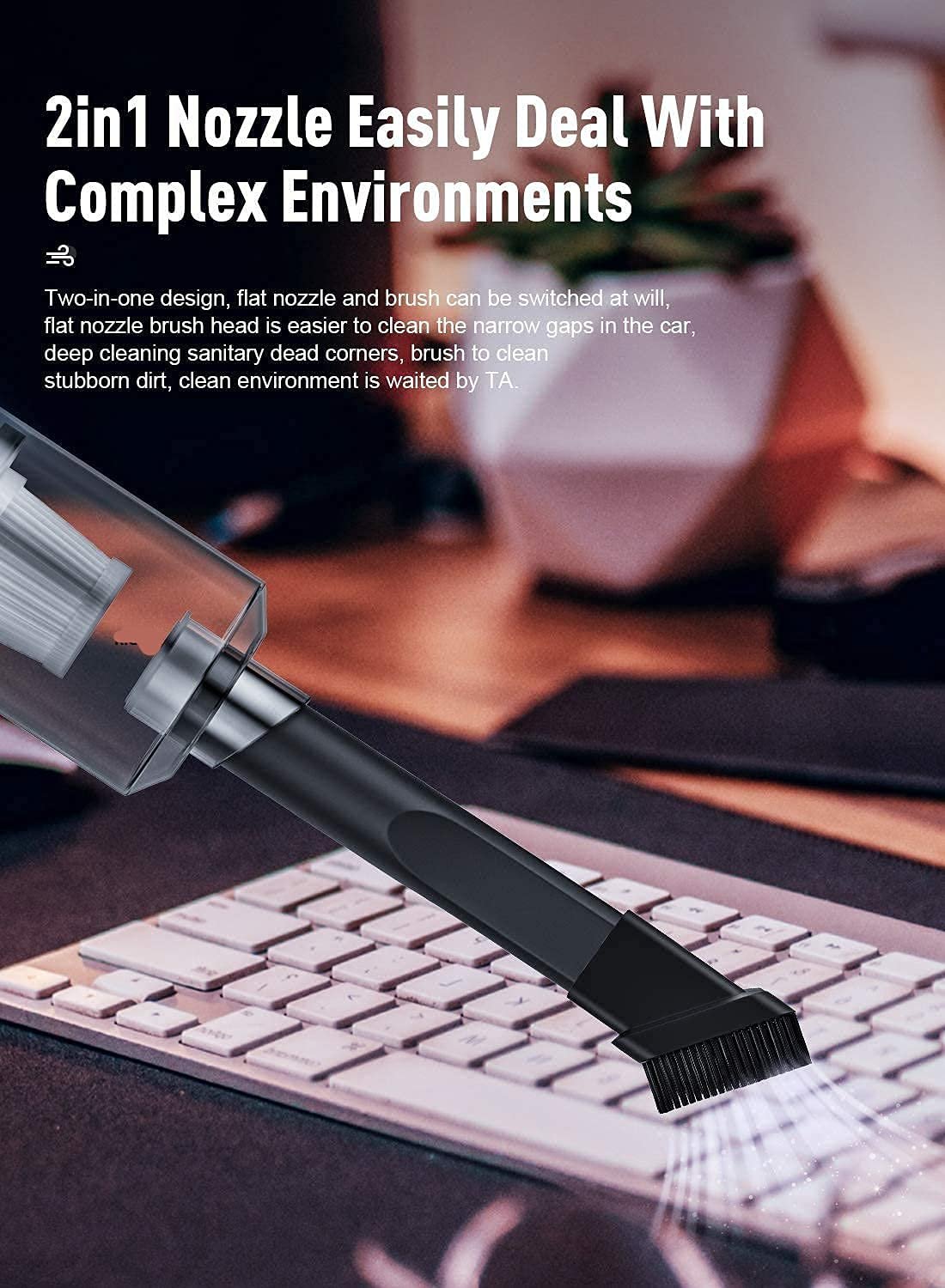 2 IN 1 VACUUM CLEANER  DUST COLLECTION 3
