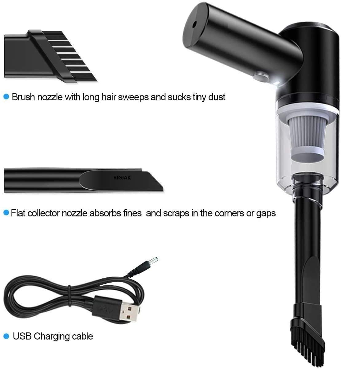 2 IN 1 VACUUM CLEANER  DUST COLLECTION 6