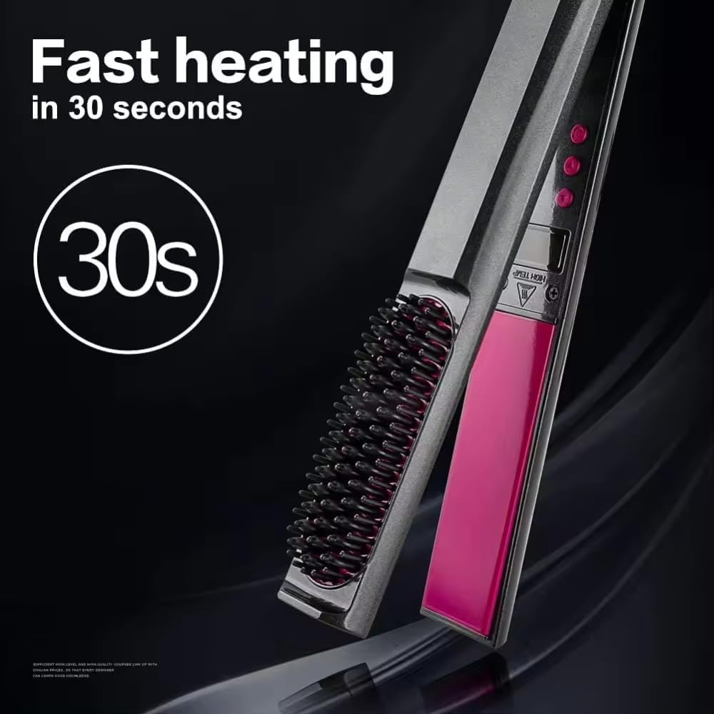 3 IN 1 HAIR STRAIGHTNER BRUSH 3