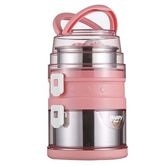 3 LAYER STEEL LUNCH BOX (2.1L)