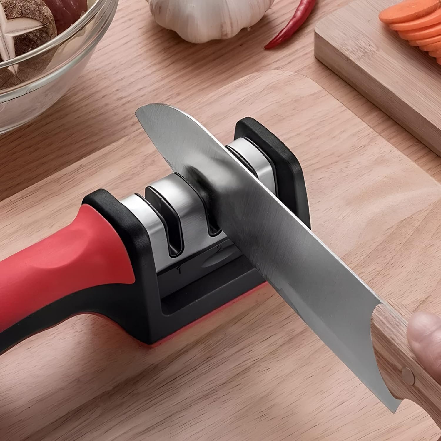 3 Stage Knife Sharpner [LOW QUALITY] 5