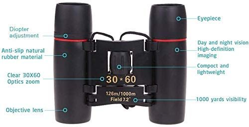 30x60 High Powered Binoculars Durbin TELESCOP 7