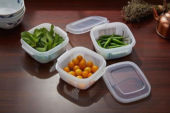 4 PCS FOOD STORAGE BOX 4