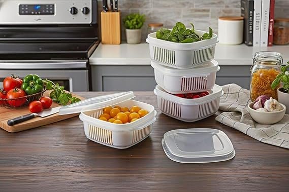 4 PCS FOOD STORAGE BOX 6