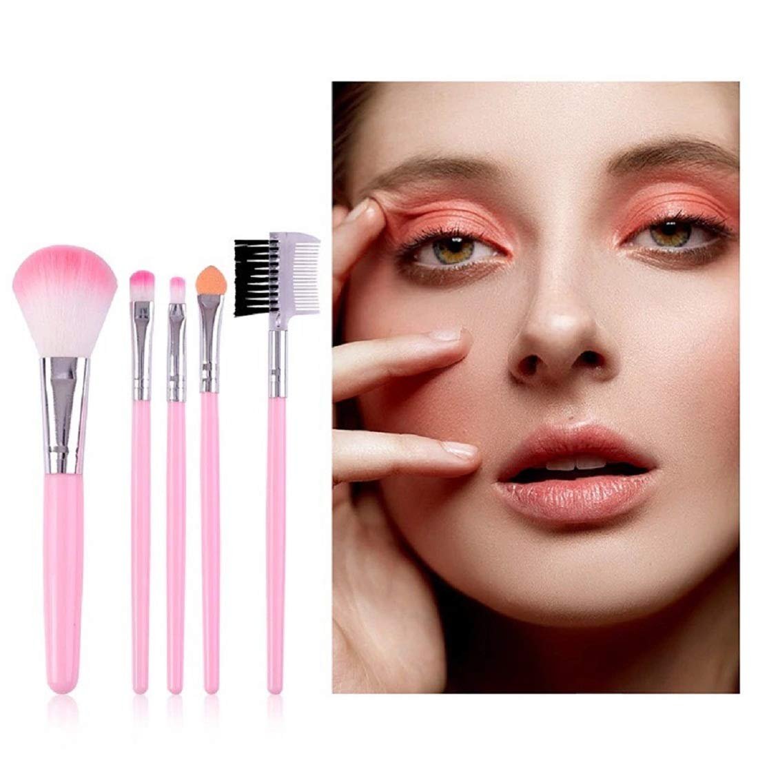 5 Pcs Makeup Brush Set 3
