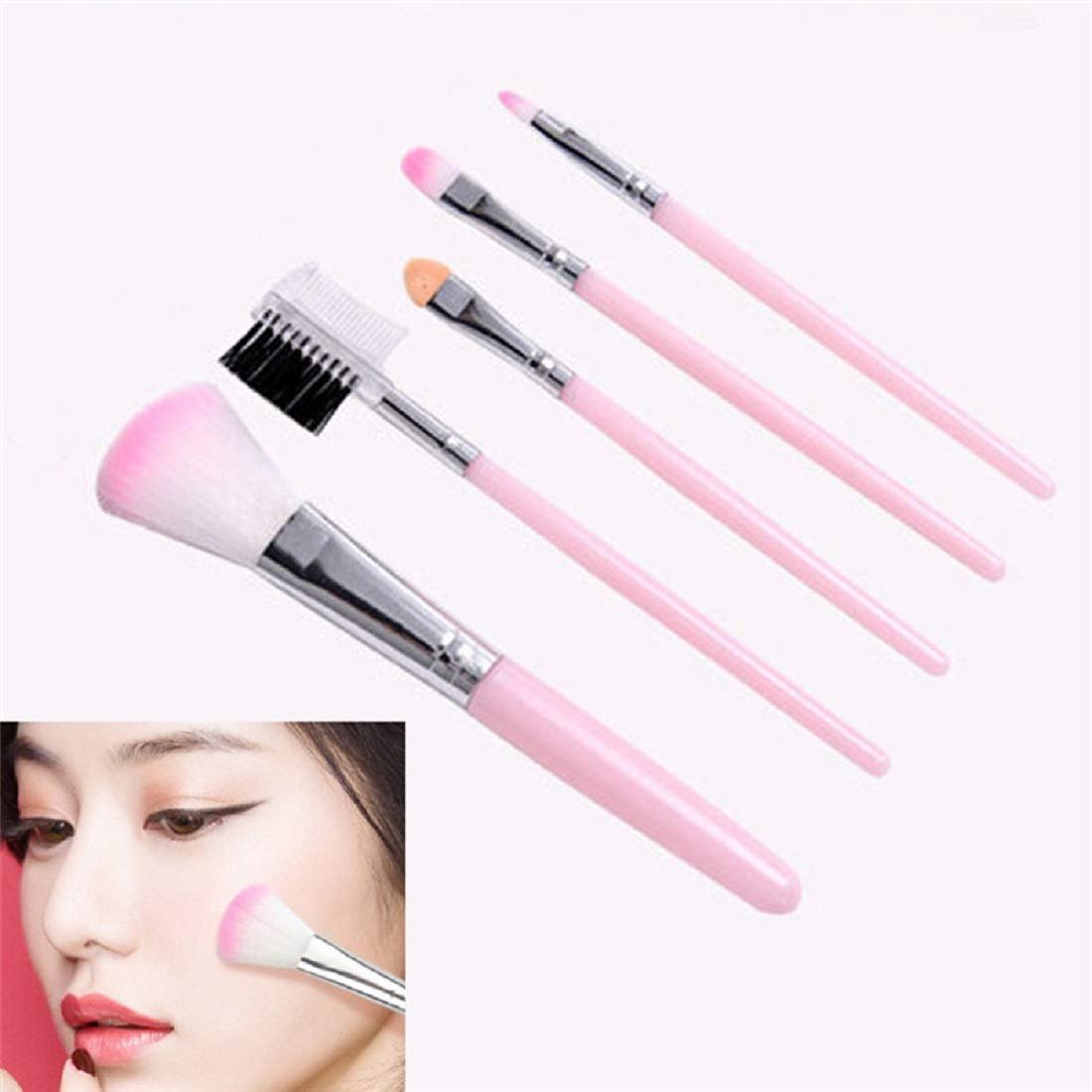 5 Pcs Makeup Brush Set 13