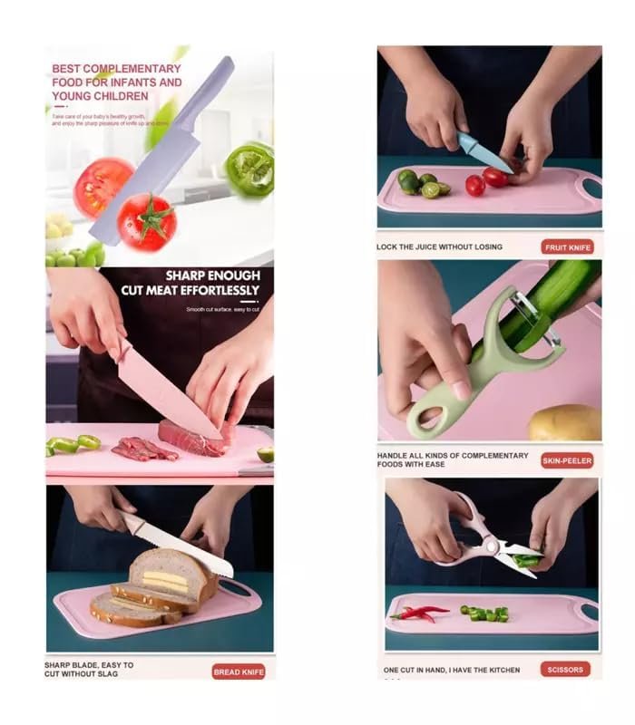 6 pcs Color Printing Knife 3