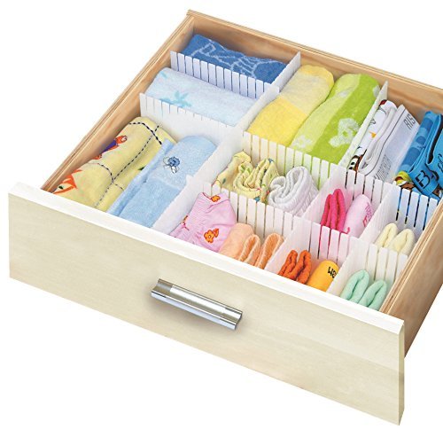 6 Pcs Grid Drawer Orgenizer