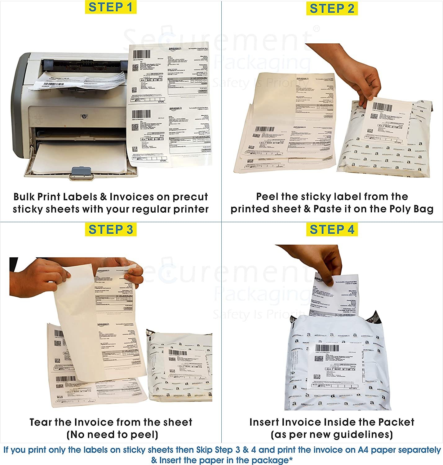 A4 PAPER SHEET STICKER (100 PCS) 5