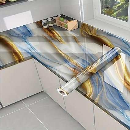 BLUE GOLDEN MARBLE FOIL (TA-055)