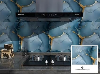 Blue UV Marble Foil (TA-081) 9