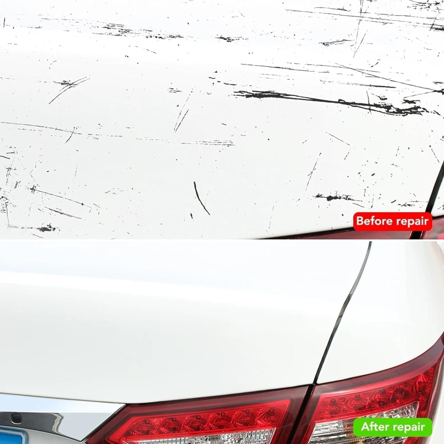 Car Scratch Remover Touch Up Paint Pen (WHITE) 4