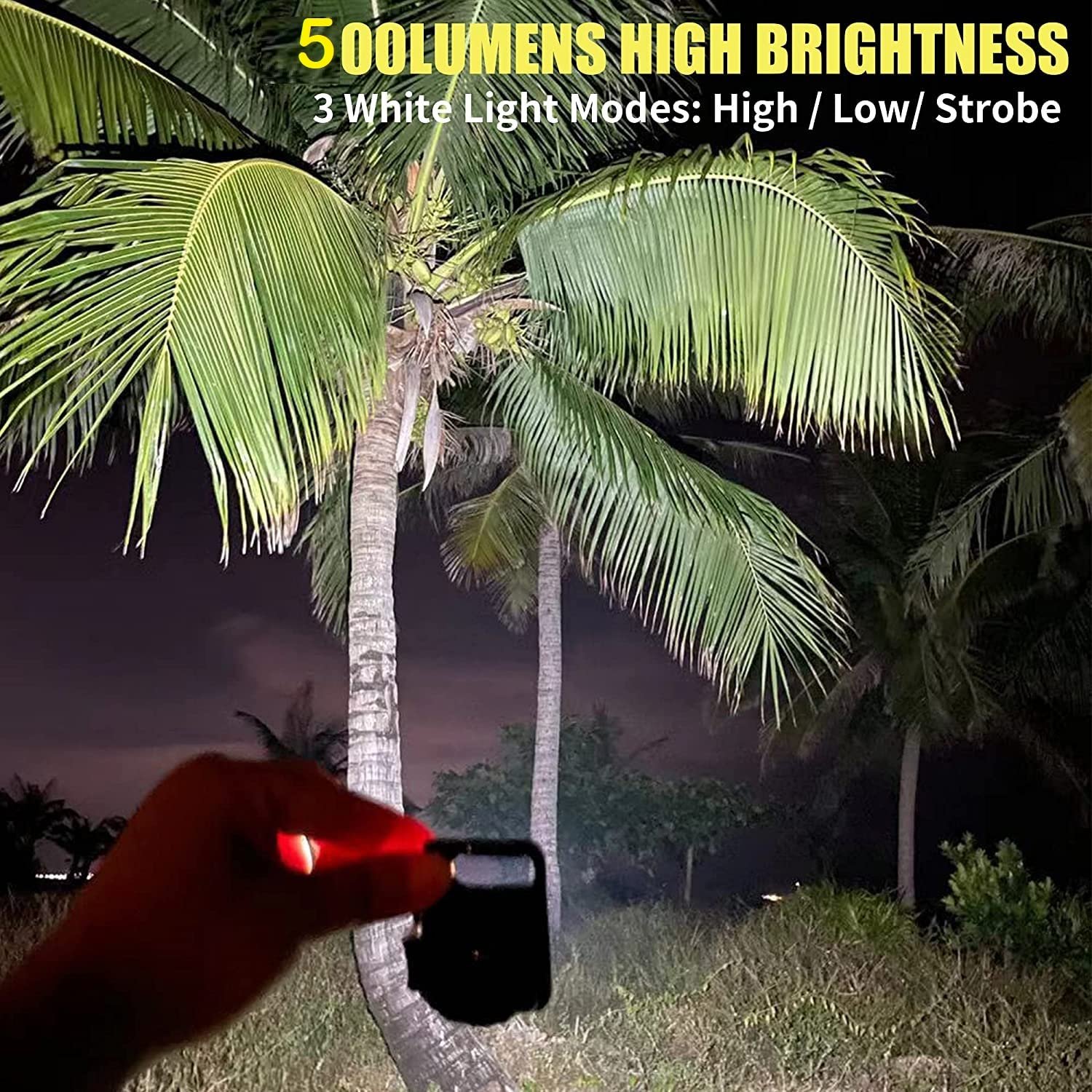 COB RECHARGEABLE KEYCHAIN LIGHT 19