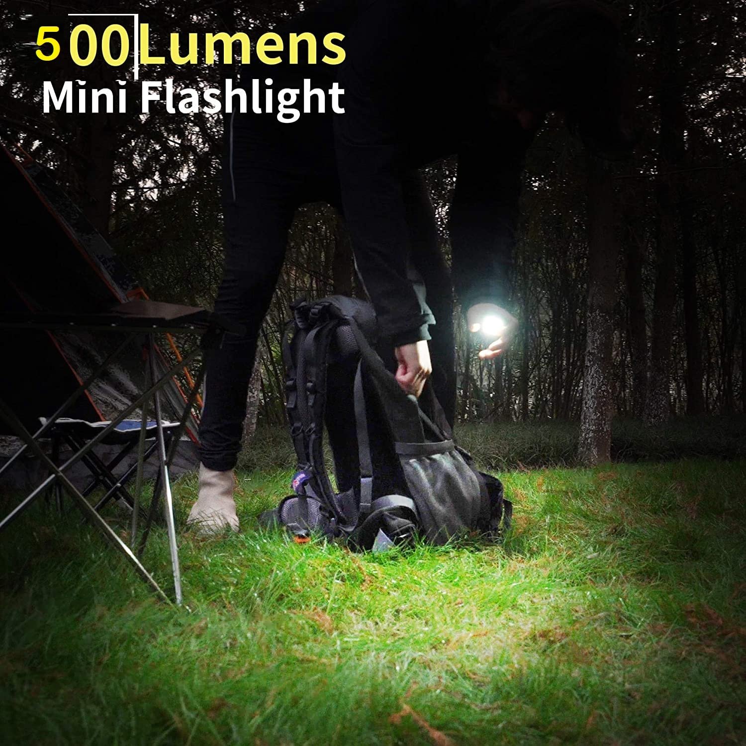 COB RECHARGEABLE KEYCHAIN LIGHT 17