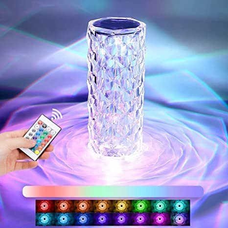 CRYSTAL DIAMOND TABLE LAMP 15
