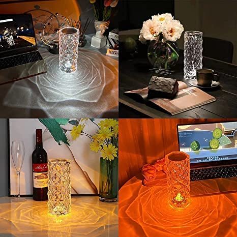 CRYSTAL DIAMOND TABLE LAMP 17