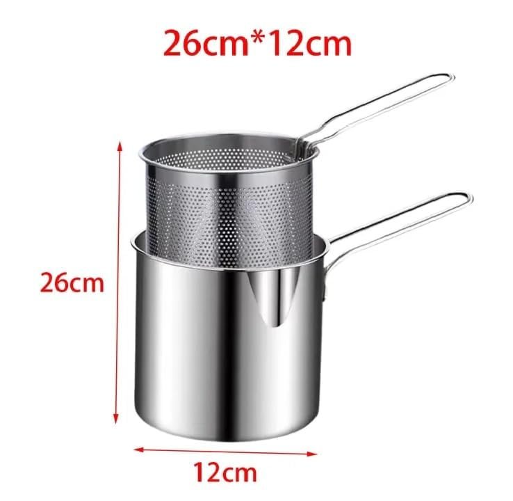 Deep Frying Pot With Basket 9