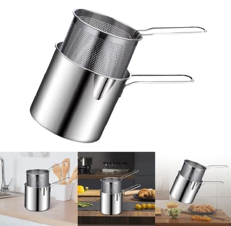 Deep Frying Pot With Basket 11