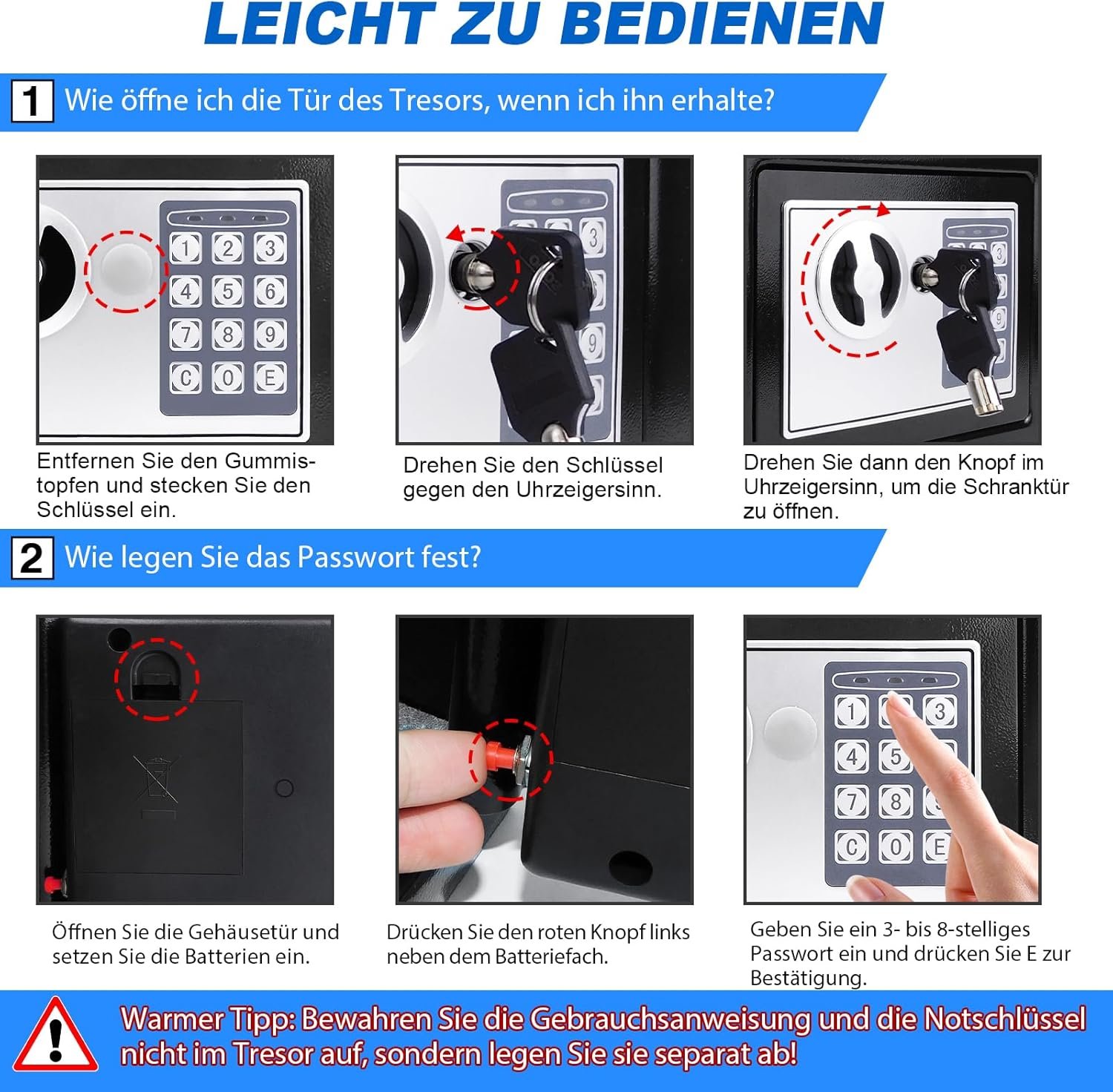 Digital Electronic Safe Locker 7