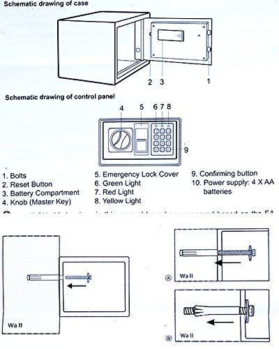 Digital Electronic Safe Locker 9
