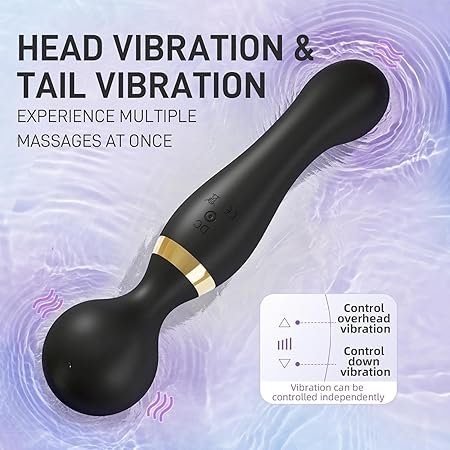 Double vibration body massager 2