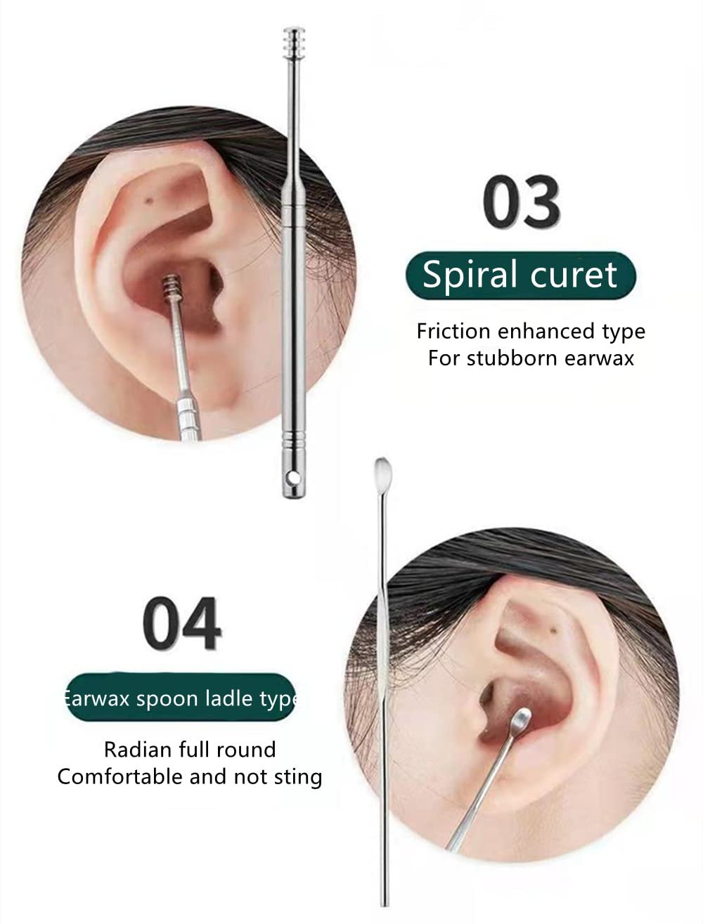 EARPICK CLEANER TOOL SET (6 PIS SET) 3