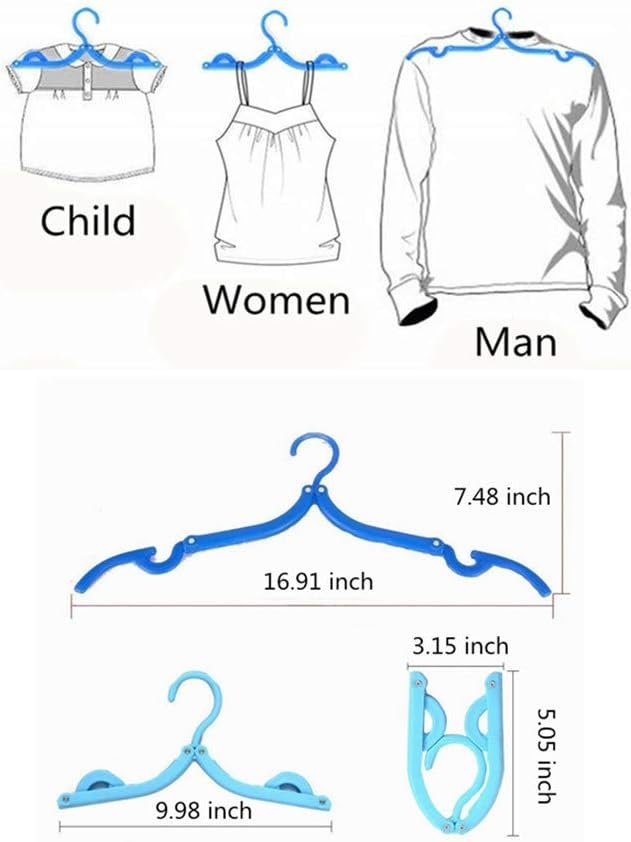 Folding Clothes Hanger 9