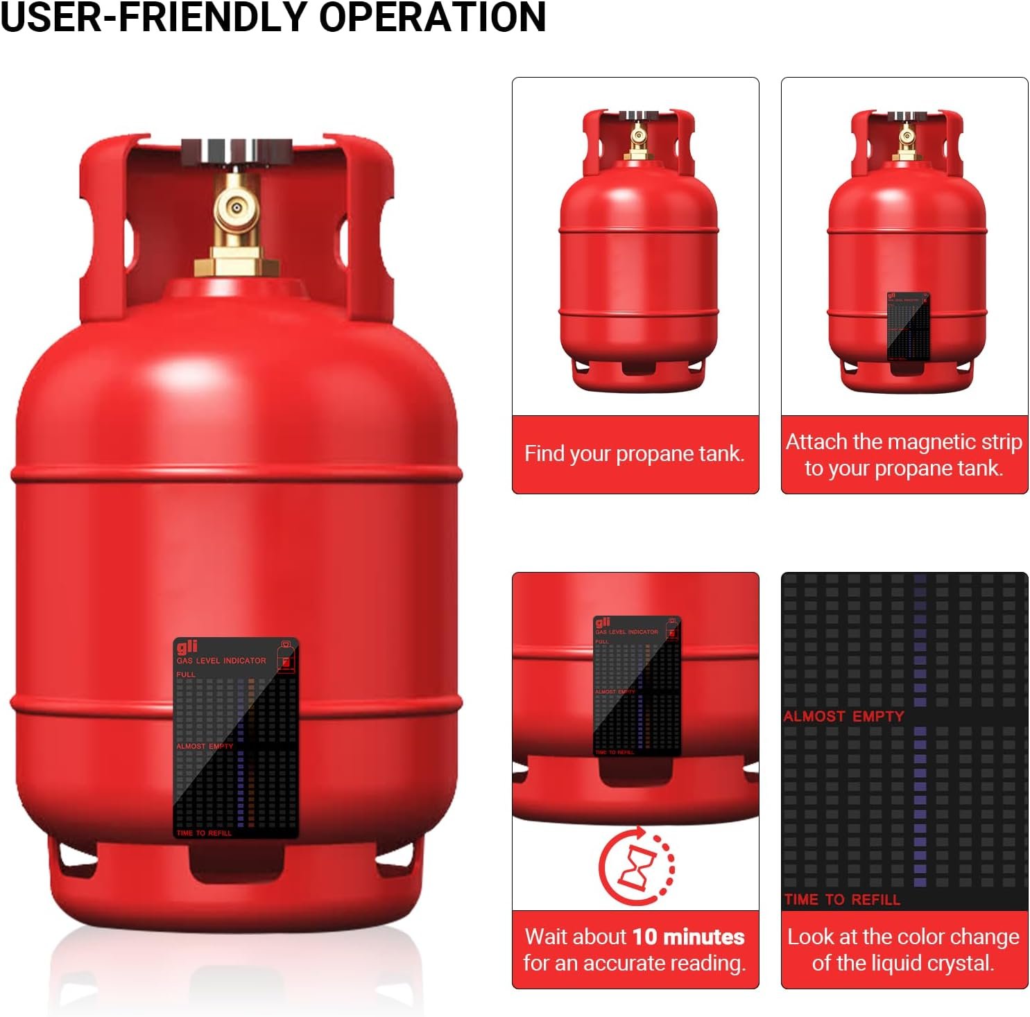 Gas Level Indicator 9