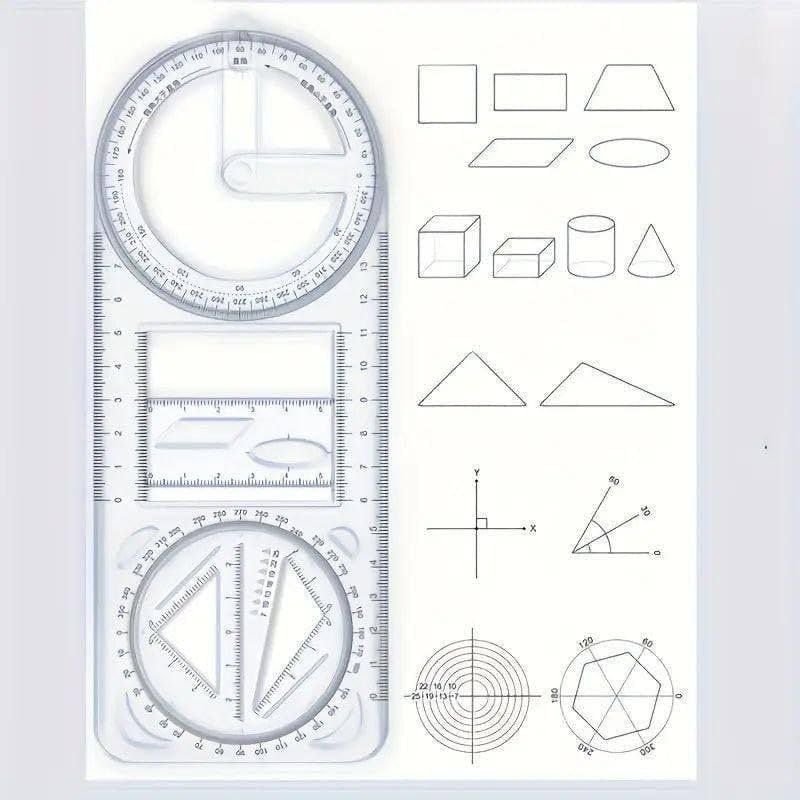Geometric Drawing Stencil