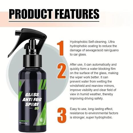 Glass Anti Fog Spray 5