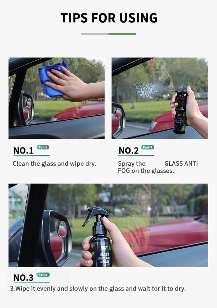 Glass Anti Fog Spray 6