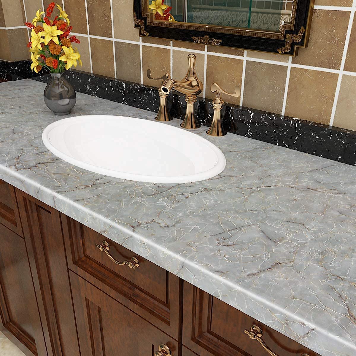 Grey marble Foil TA-04 2