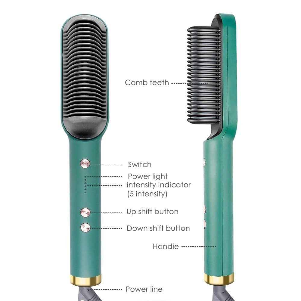 HAIR STRAIGHTNER COMB BRUSH 3