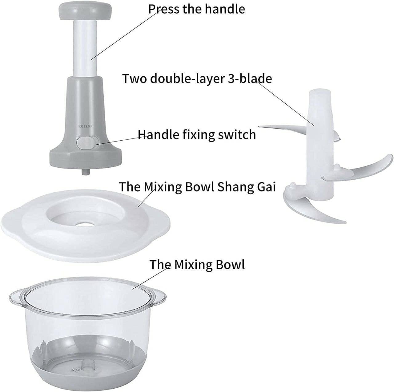 Hand Press Chopper 4