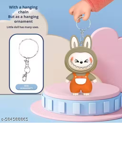 Labubu Face Changing Keychain 2