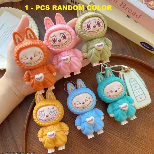 Labubu Face Changing Keychain 8