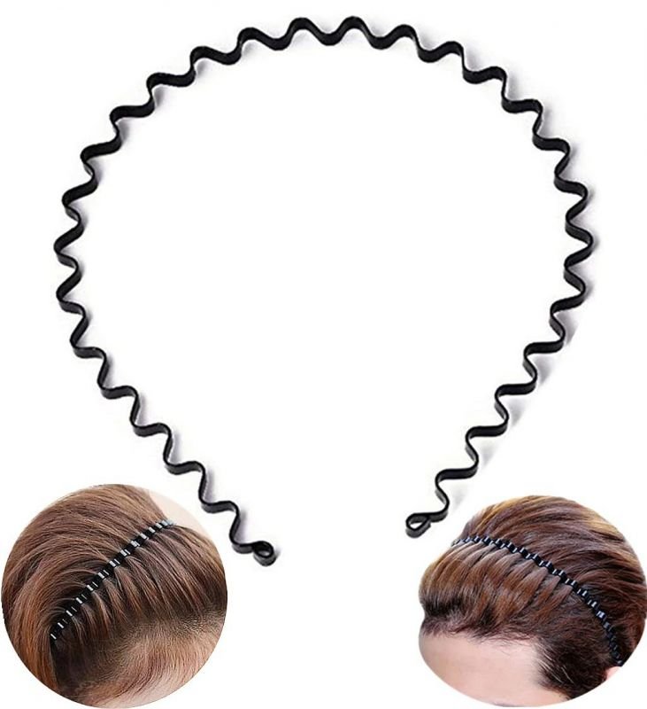 Mens Women Metal Headband