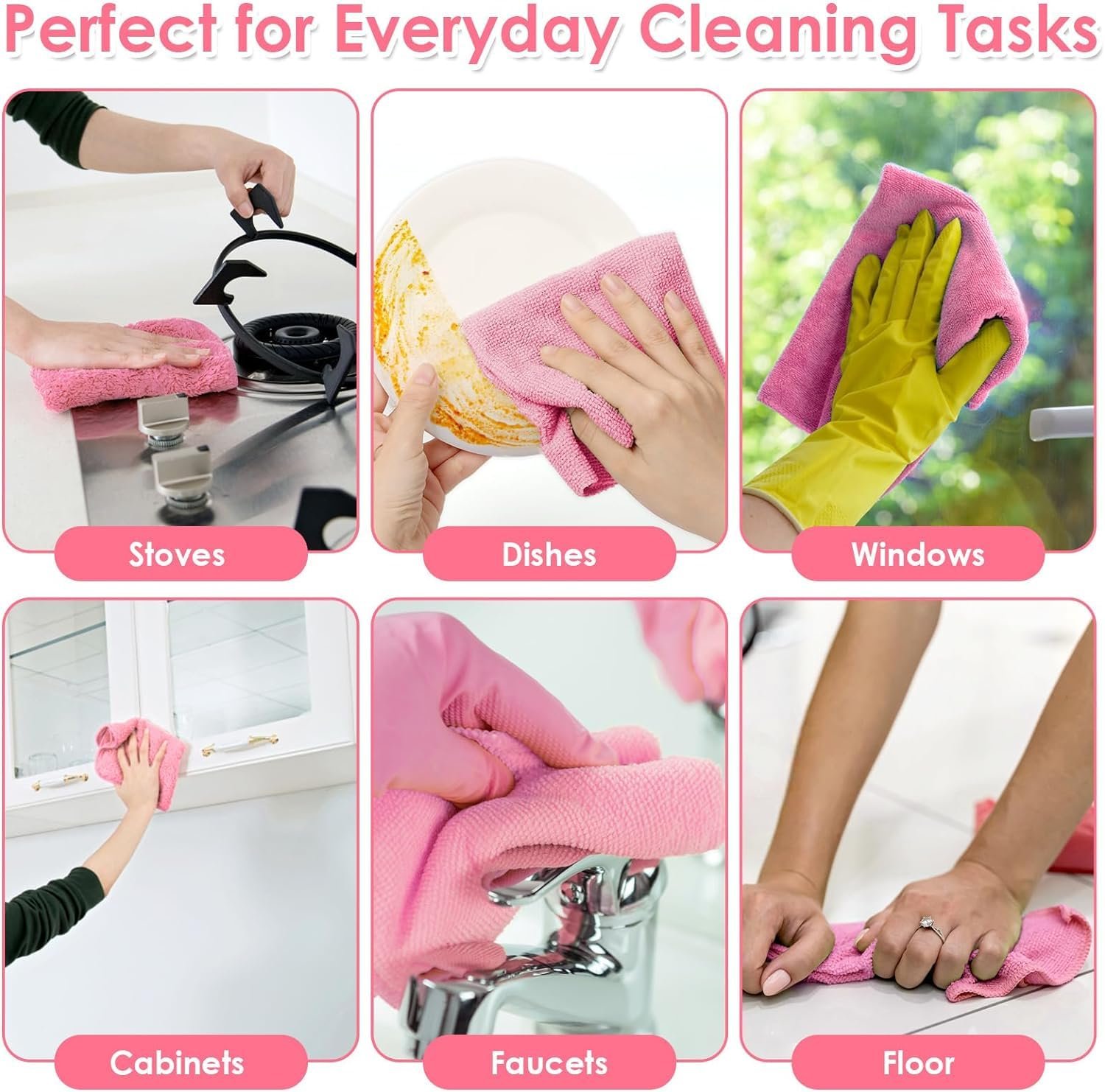 Microfiber Cleaning Cloth 8