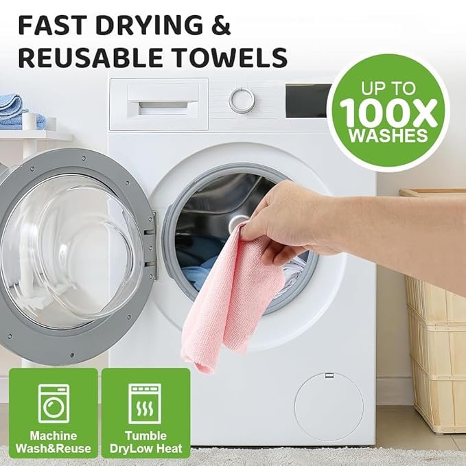 Microfiber Cleaning Cloth Roll 5