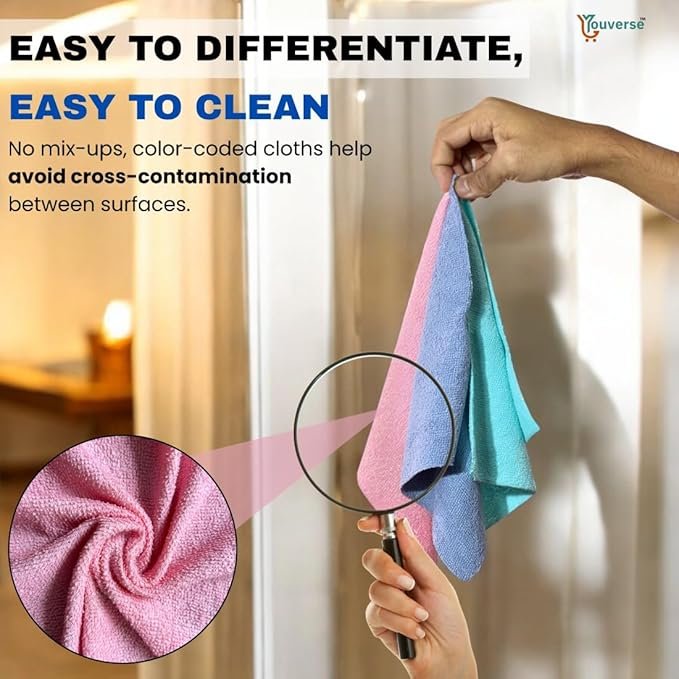 Microfiber Cleaning Cloth Roll 17