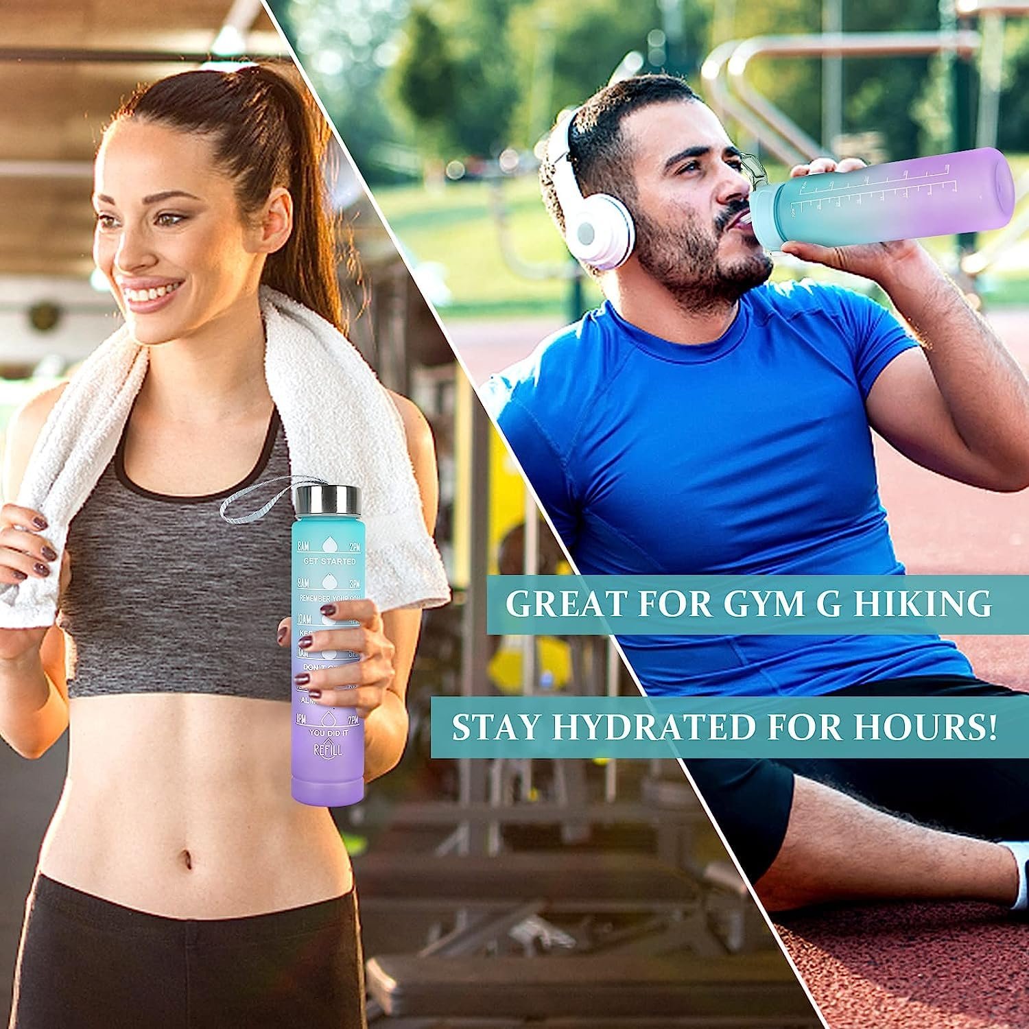 Motivation Time Water bottle 300 ml 3