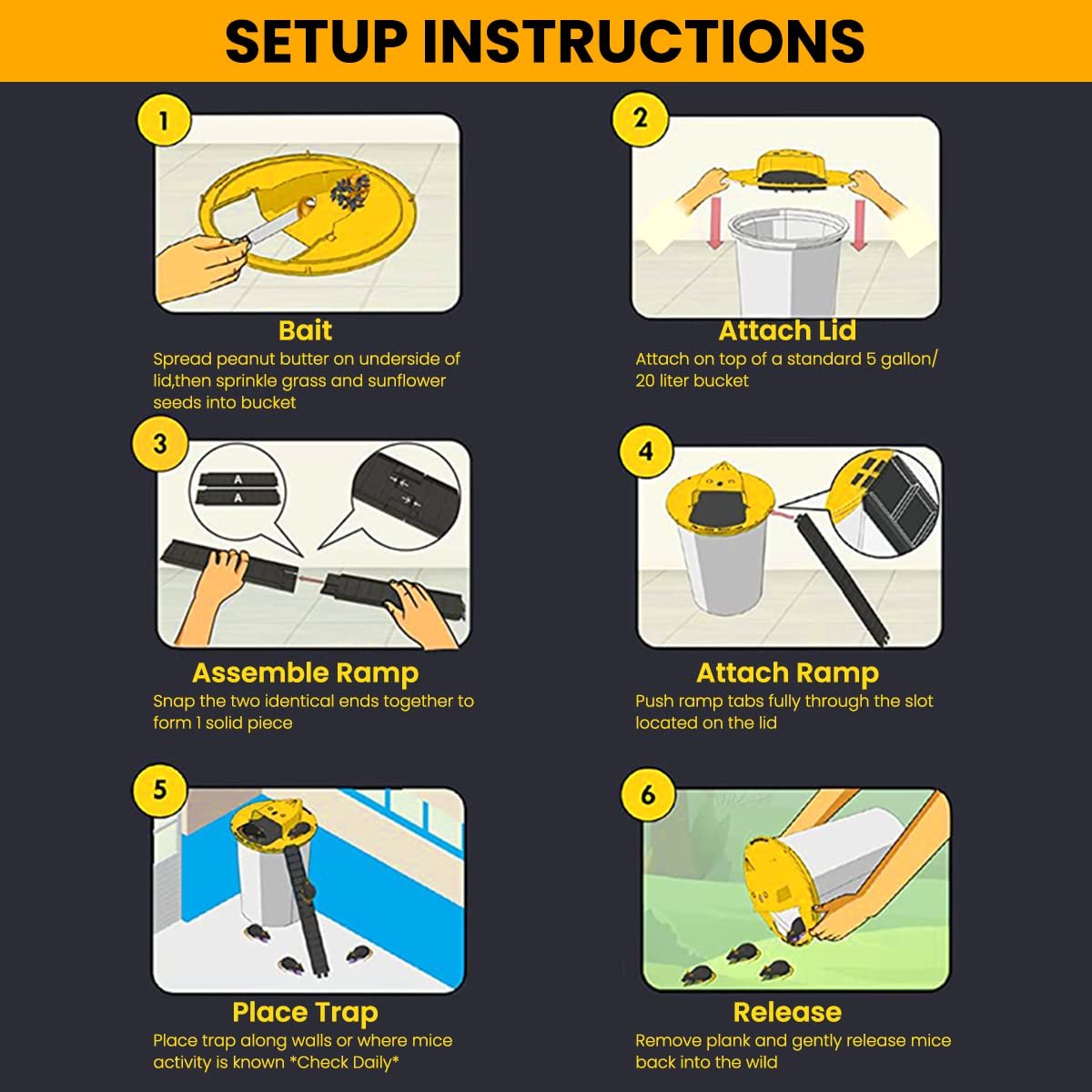Mouse Trap Bucket Lid 5