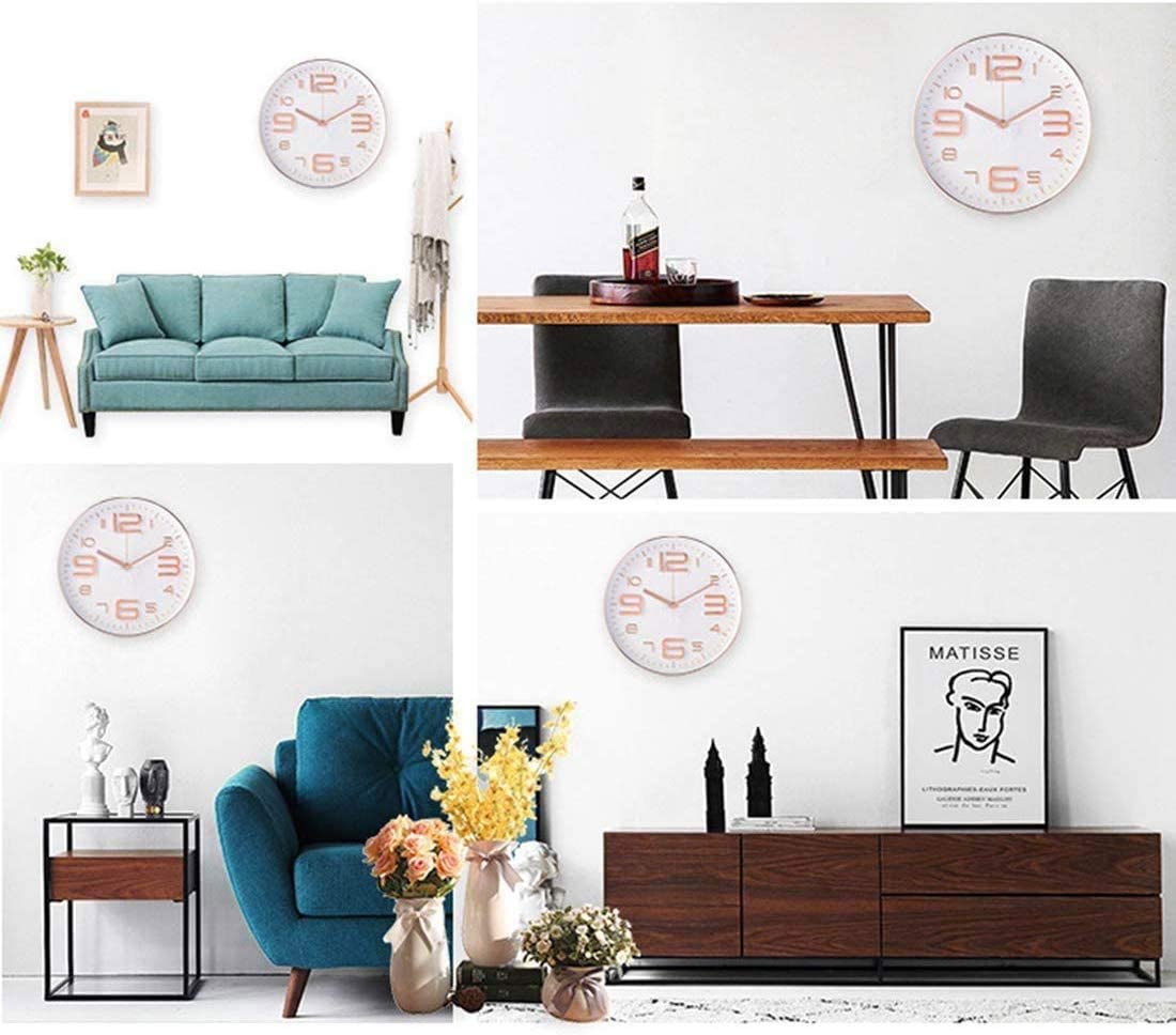 NEW WALL CLOCK ROSE GOLD 2