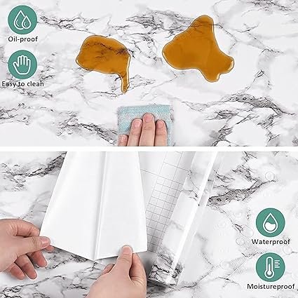 New White Marble Foil (TA-026) 2
