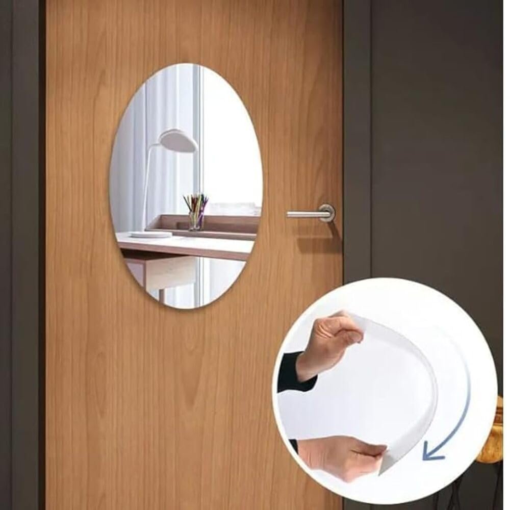 Ovel Shape Sticker Mirror(20*30) 5