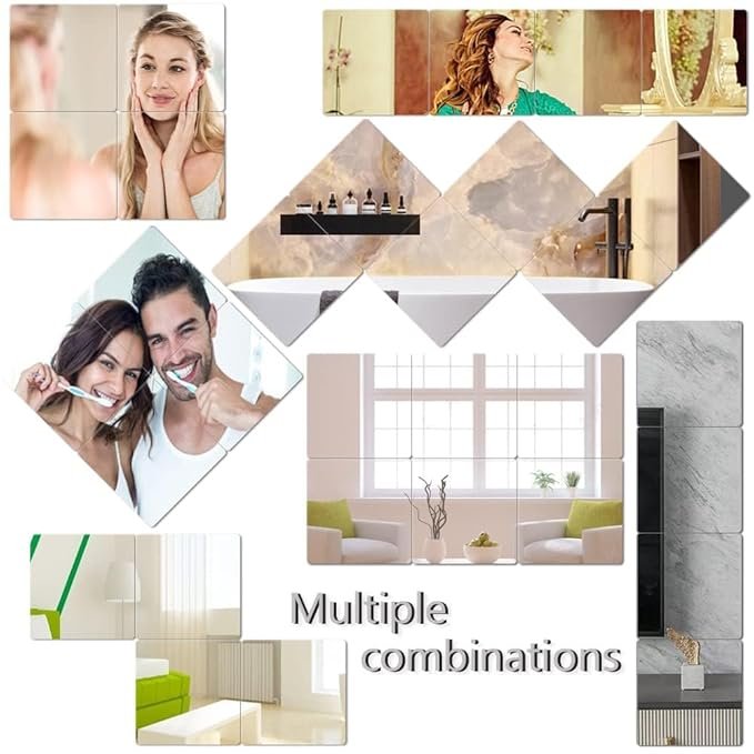 Plastic Mirror Rectangle (30*45) 4