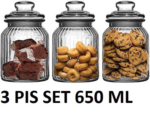 POP JAR 3 PCS SET 650 ML