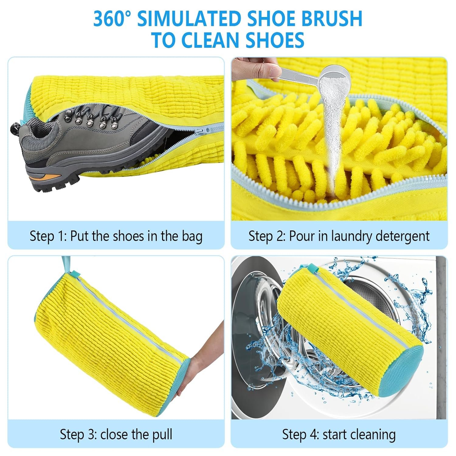 Shoe Washing Machine Bag (1 PCS) 12